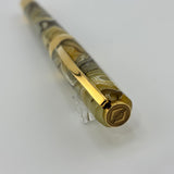 Visconti Honey Almond Opera Fountain Pen - Medium 14kt Gold Nib