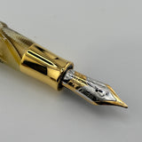 Visconti Honey Almond Opera Fountain Pen - Medium 14kt Gold Nib