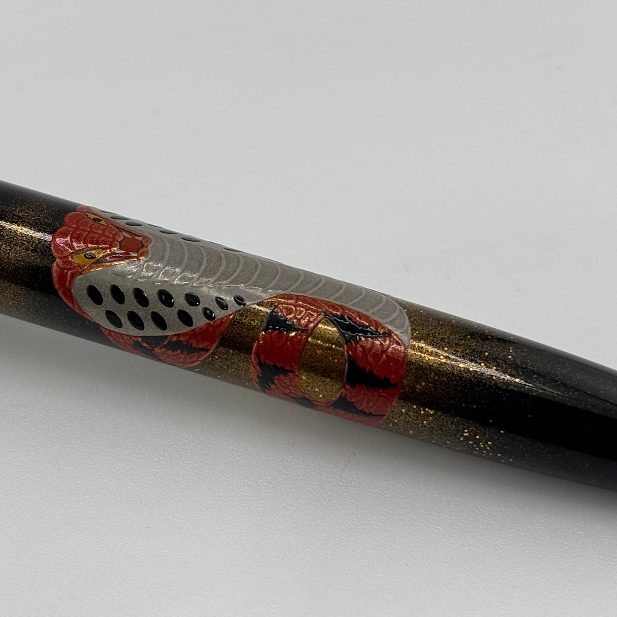 Namiki Yukari Maki-e King Cobra Limited Edition Fountain Pen - Medium 18kt Gold Nib