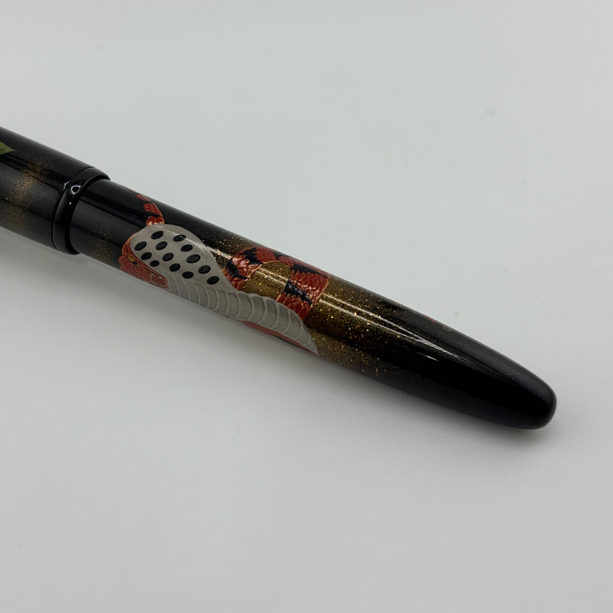 Namiki Yukari Maki-e King Cobra Limited Edition Fountain Pen - Medium 18kt Gold Nib
