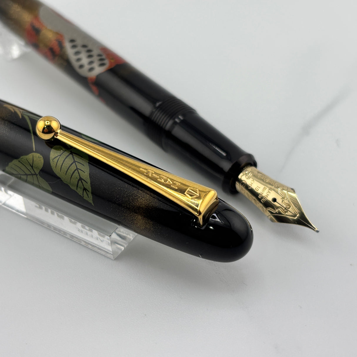 Namiki Yukari Maki-e King Cobra Limited Edition Fountain Pen - Medium 18kt Gold Nib