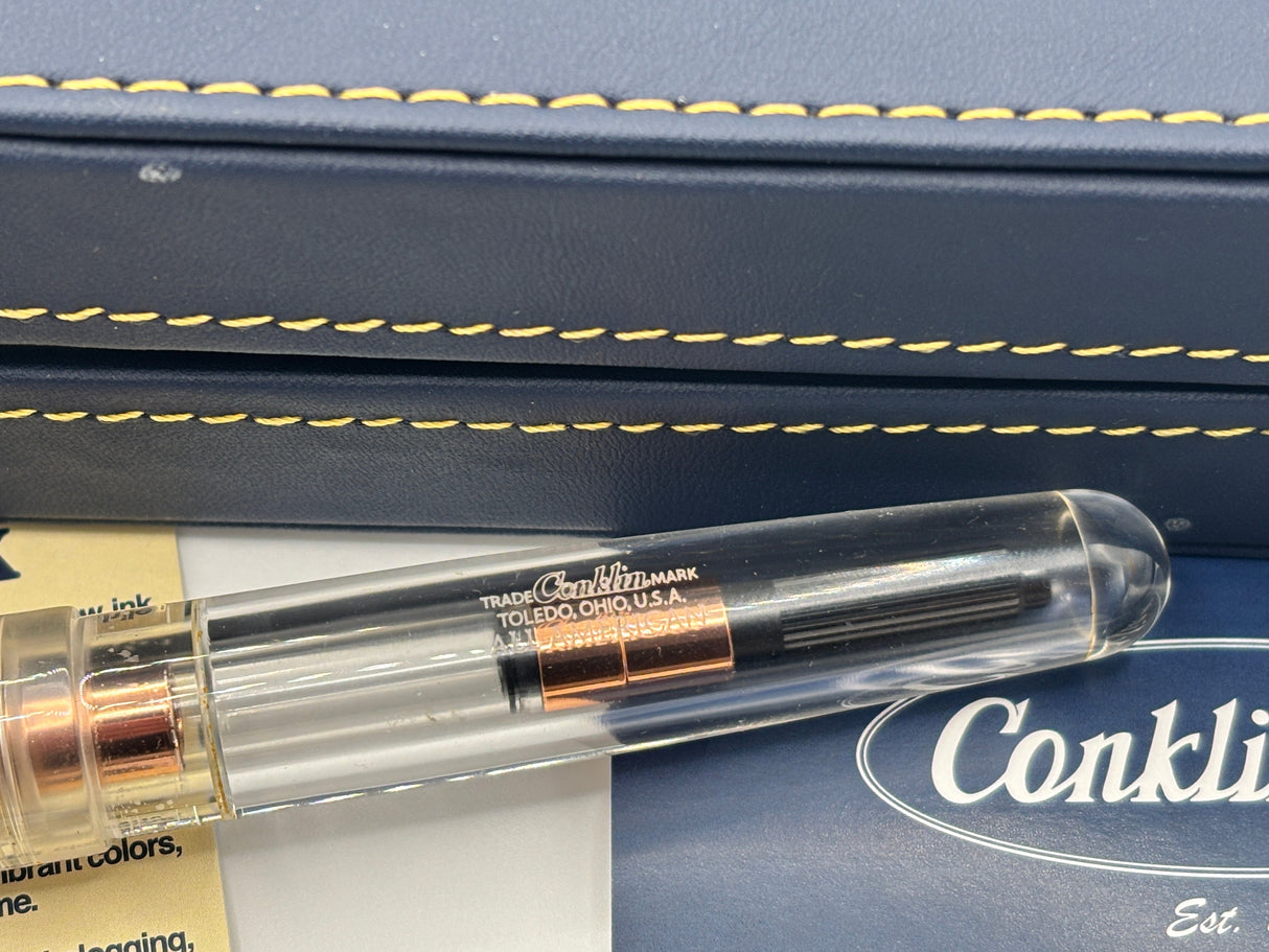 Conklin All American Limited edition 533/1898 Demonstrator rose gold - Fountain Pen