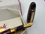 Esterbrook Estie Scribe Oversize Aqua Gold  - Fountain Pen