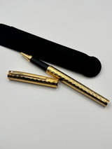 Sheaffer Fashion Gold Electroplated chased superb pen ! - Roller Ball  Made in USA