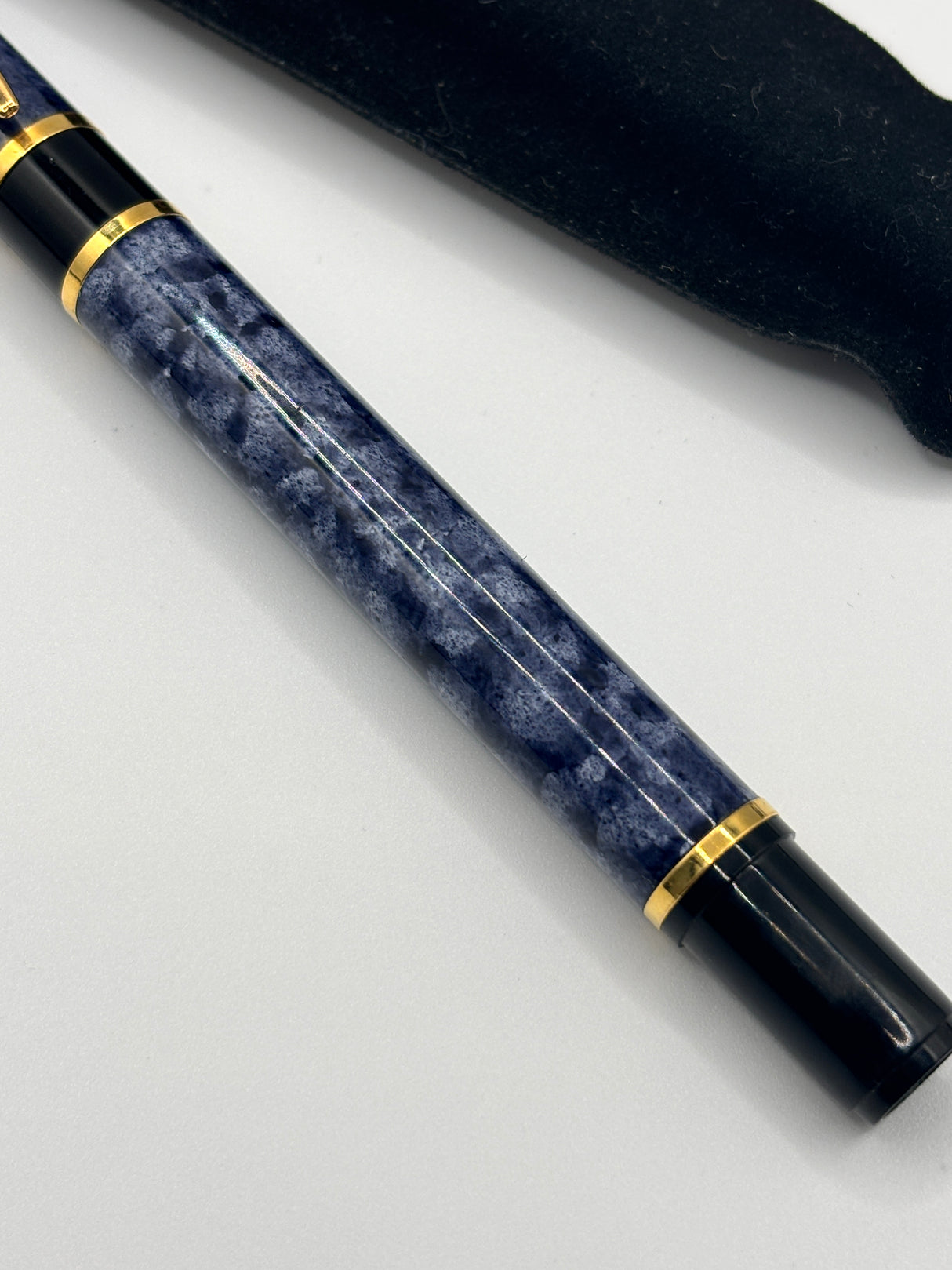 Waterman Laureat Blue Marble Lacquer  - Fountain Pen