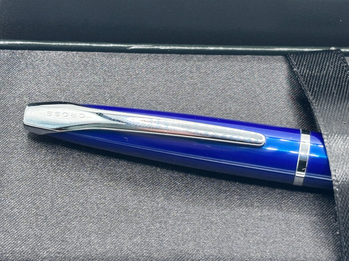 Cross ATX Blue Lacquer - Roller Ball