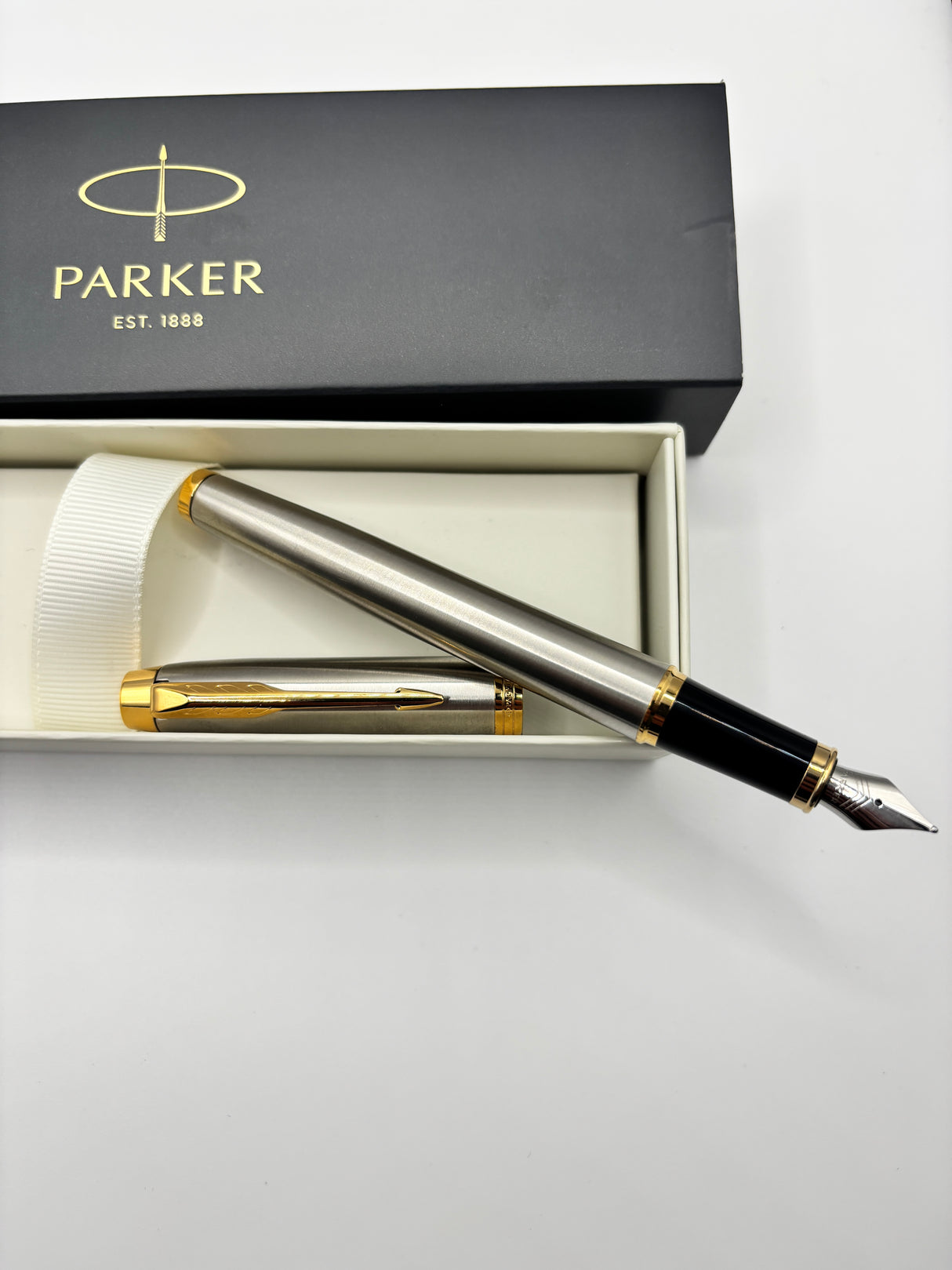 Parker IM Brushed Chrome - Fountain Pen