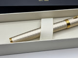 Parker IM Premium Warm Silver Champagne  Gold trim - Fountain Pen