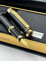Scriveiner London  Black Lacquer - Fountain Pen