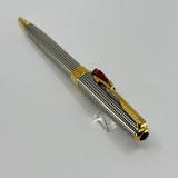 Parker Sonnet Sterling Silver Cisele Cross Hatch Design Ballpoint  Pen - Circa 1995
