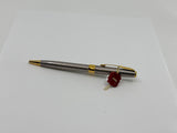 Parker Sonnet Sterling Silver Cisele Cross Hatch Design Ballpoint  Pen - Circa 1995