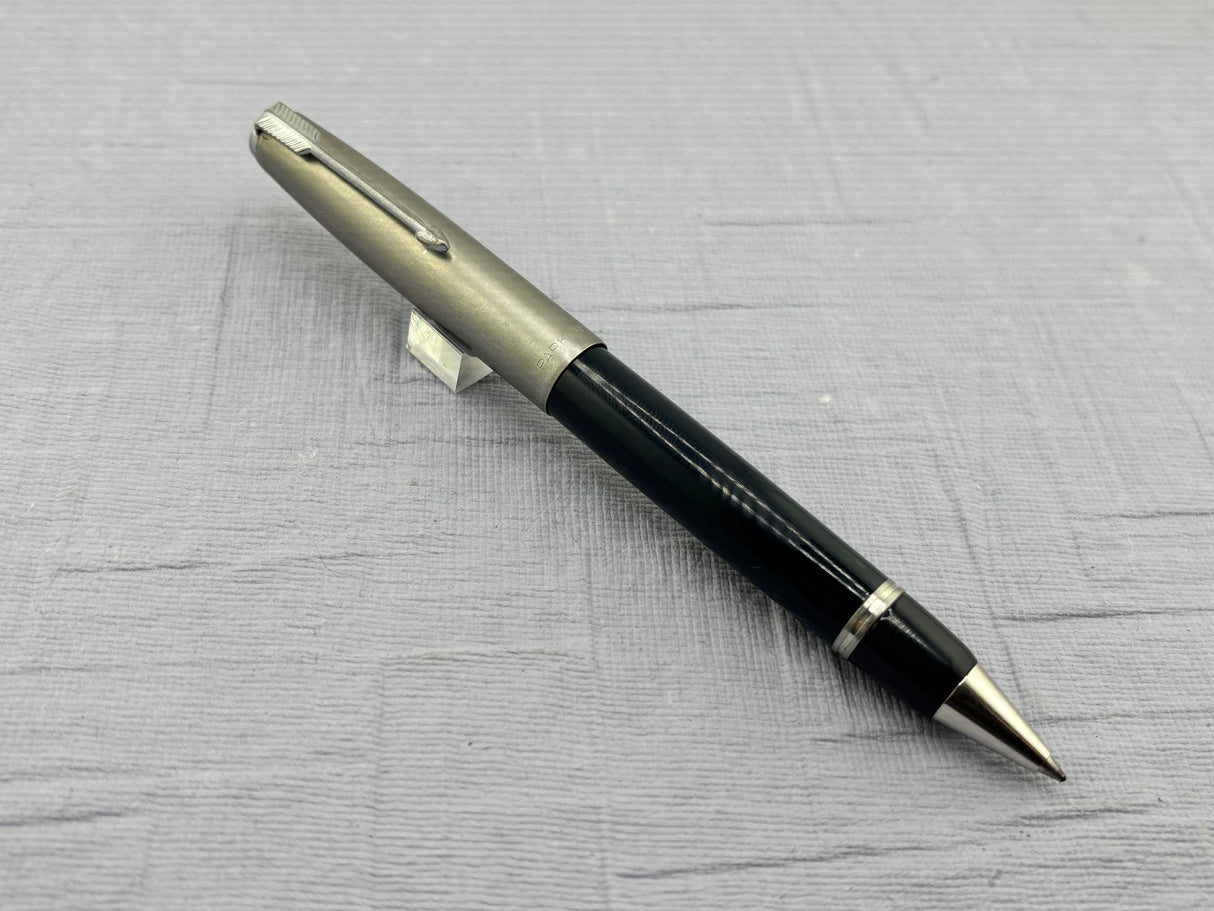Parker 51 Navy Blue converted to a Roller Ball by Howard Levy at Bexley Co