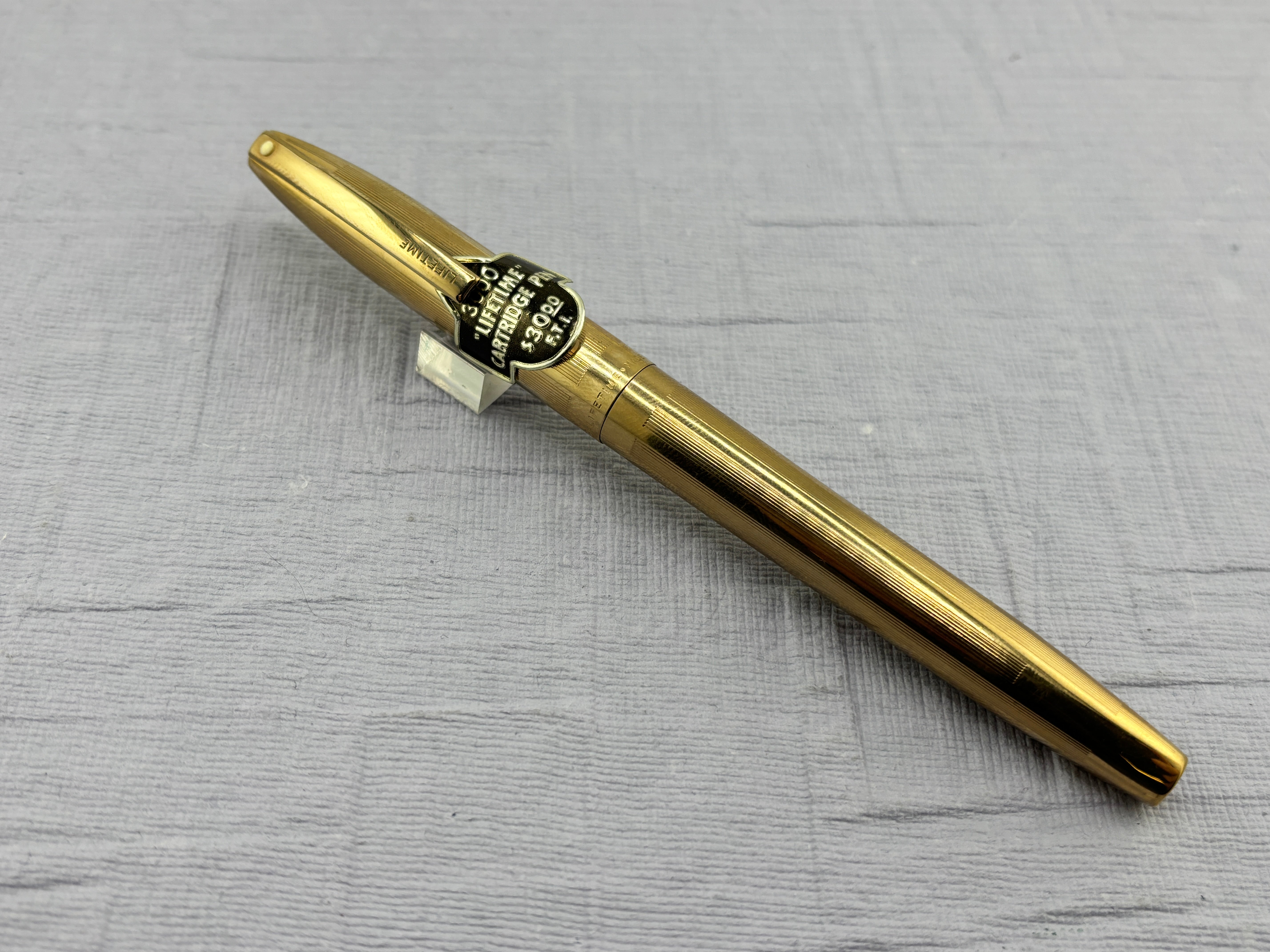 Sheaffer Lifetime 3000 full gold plated - Fountain Pen – Fountain