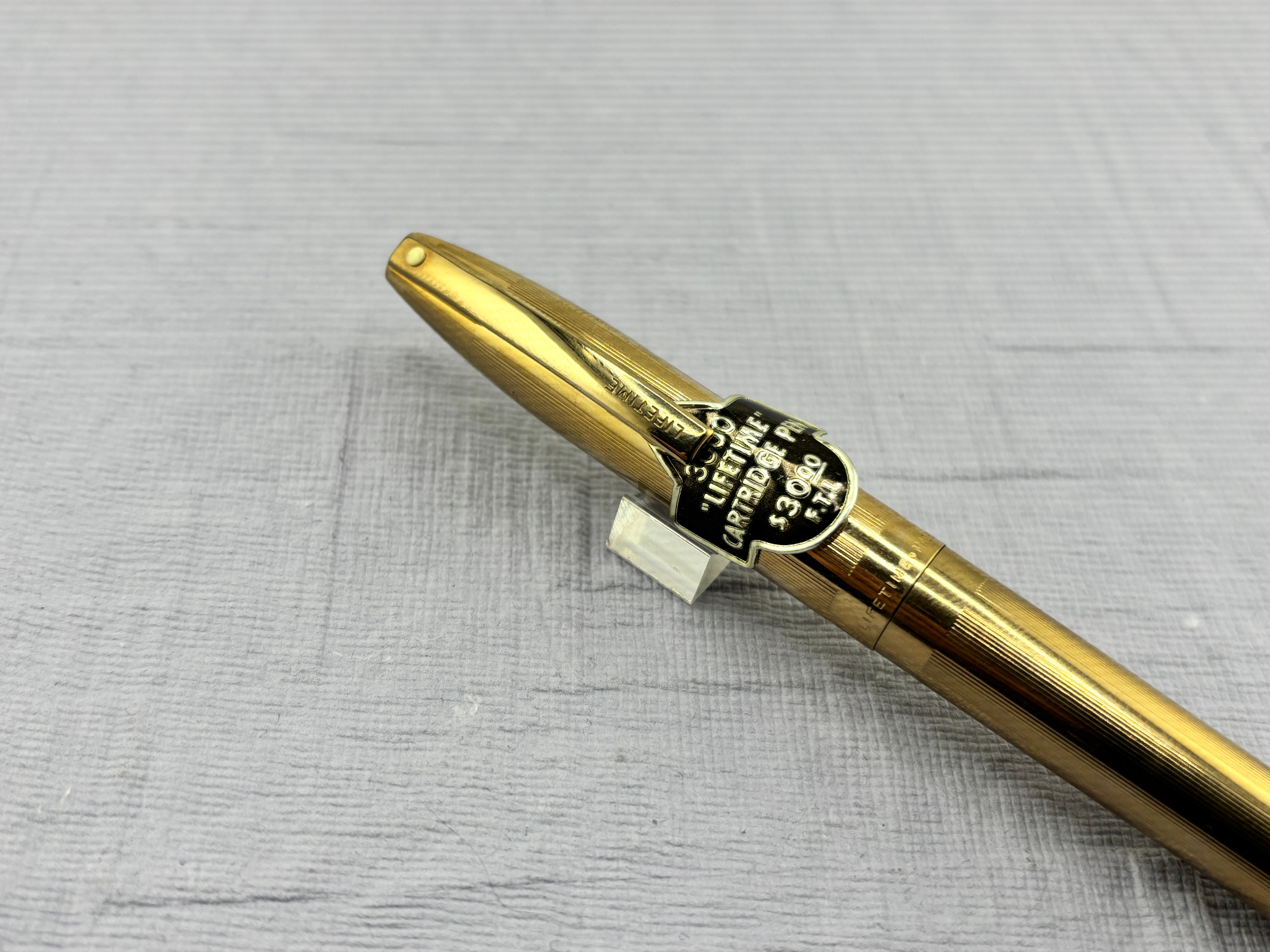 Sheaffer Lifetime 3000 full gold plated - Fountain Pen – Fountain