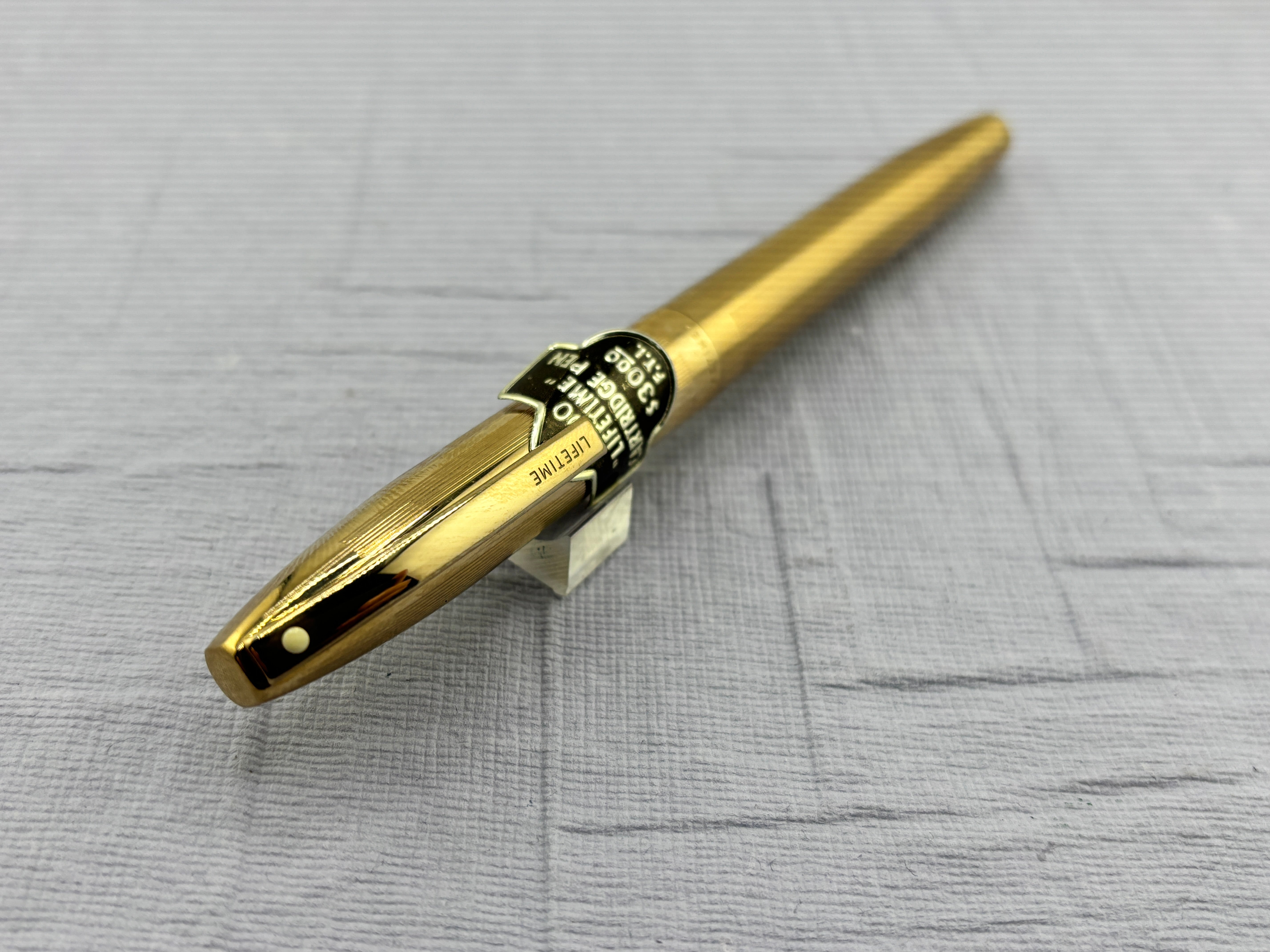 Sheaffer Lifetime 3000 full gold plated - Fountain Pen – Fountain