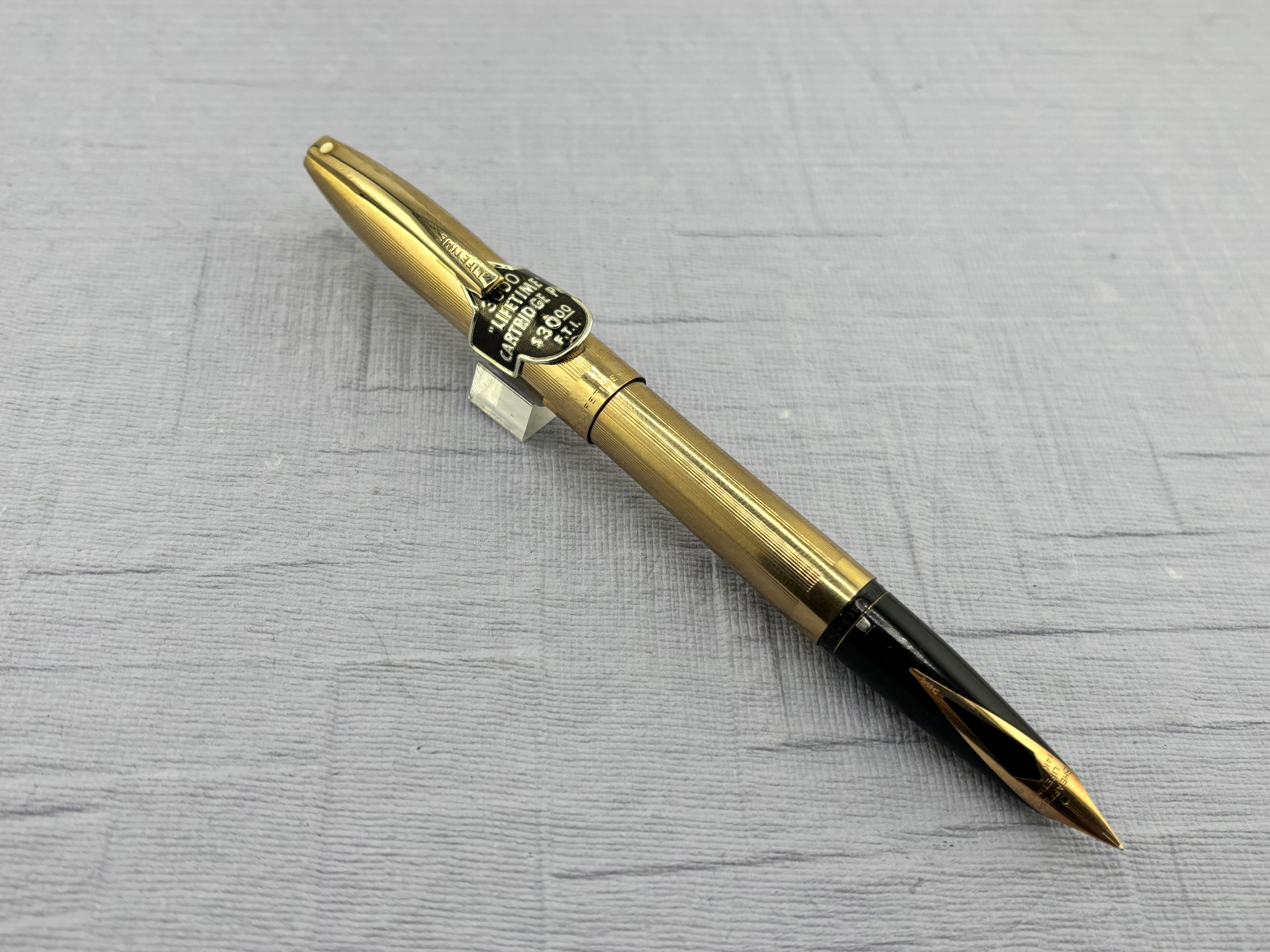 Sheaffer Lifetime 3000 full gold plated - Fountain Pen – Fountain