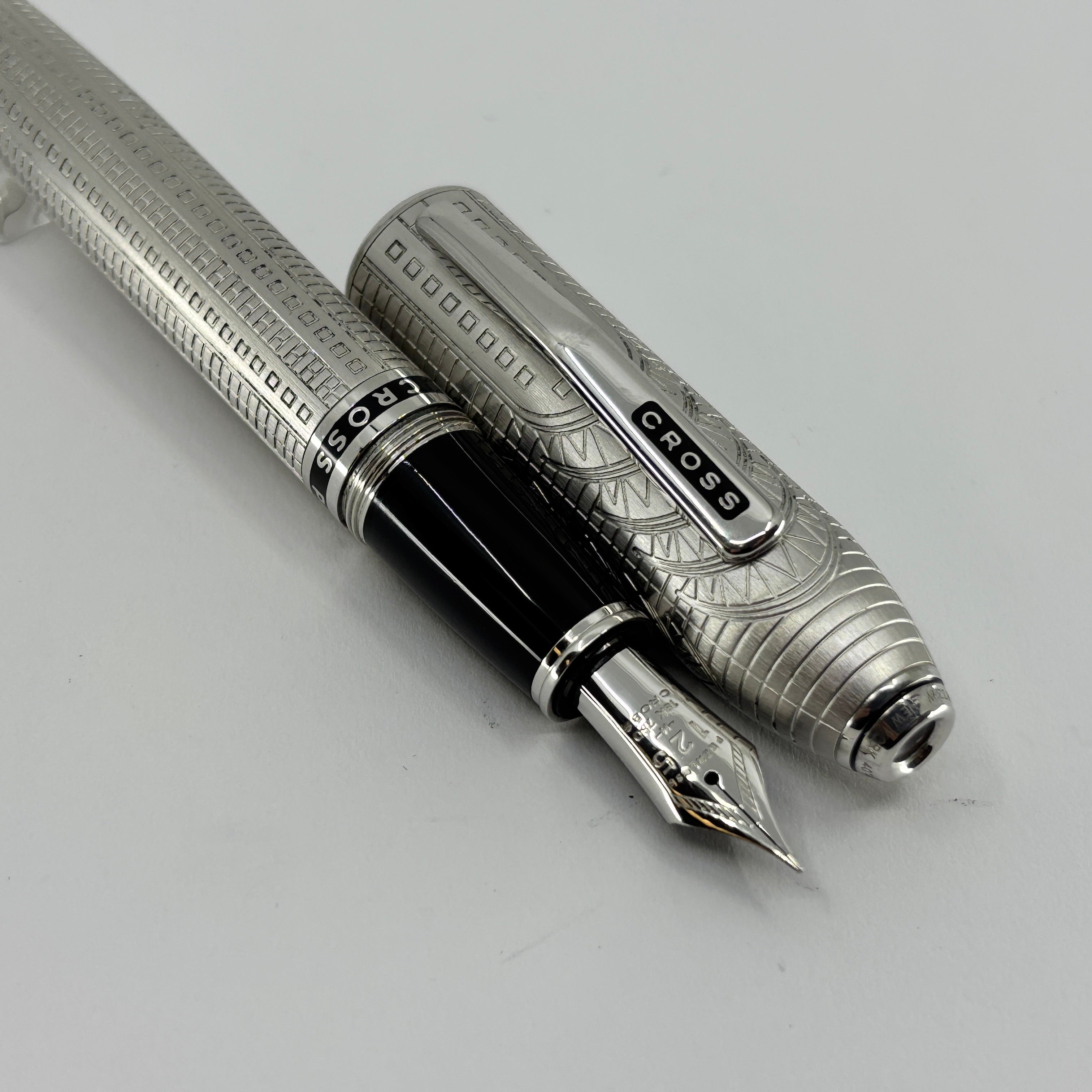 Cross Peerless Intricately Engraved Limited Production NYC