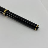 Sheaffer Connaisseur Black Fountain Pen - Fine 18kt Gold  Nib