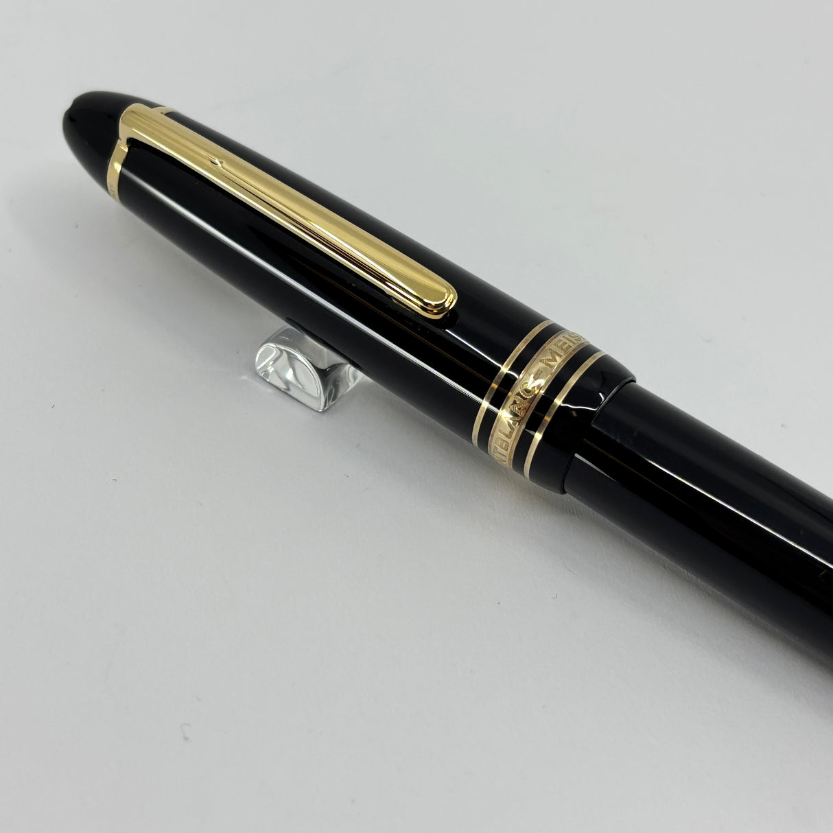 Montblanc Black Meisterstuck #146 LeGrand Fountain Pen - Fine 14kt Gold  Nib