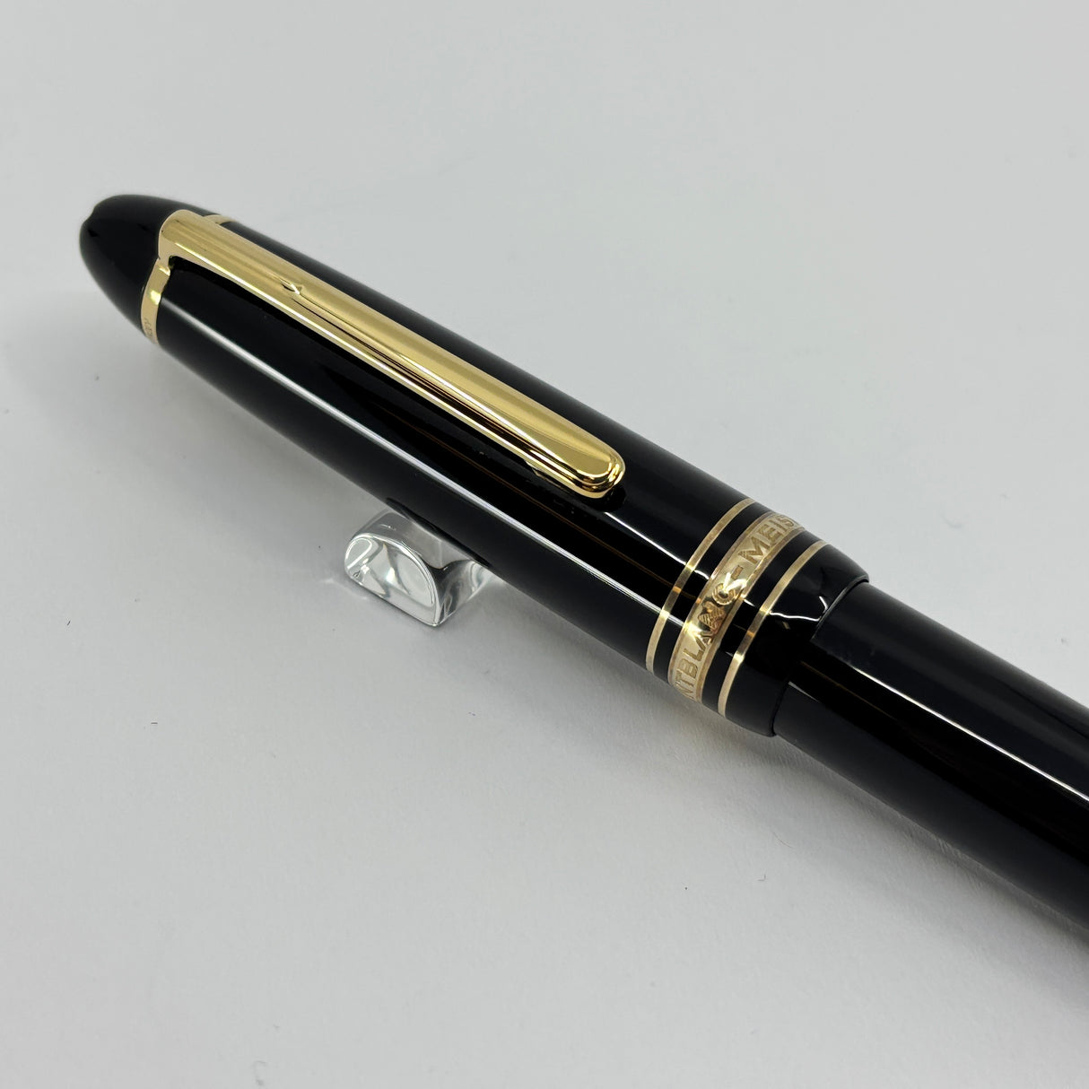 Montblanc Black Meisterstuck #146 LeGrand Fountain Pen - Fine 14kt Gold  Nib