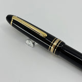 Montblanc Black Meisterstuck #146 LeGrand Fountain Pen - Fine 14kt Gold  Nib