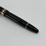 Montblanc Black Meisterstuck #146 LeGrand Fountain Pen - Fine 14kt Gold  Nib