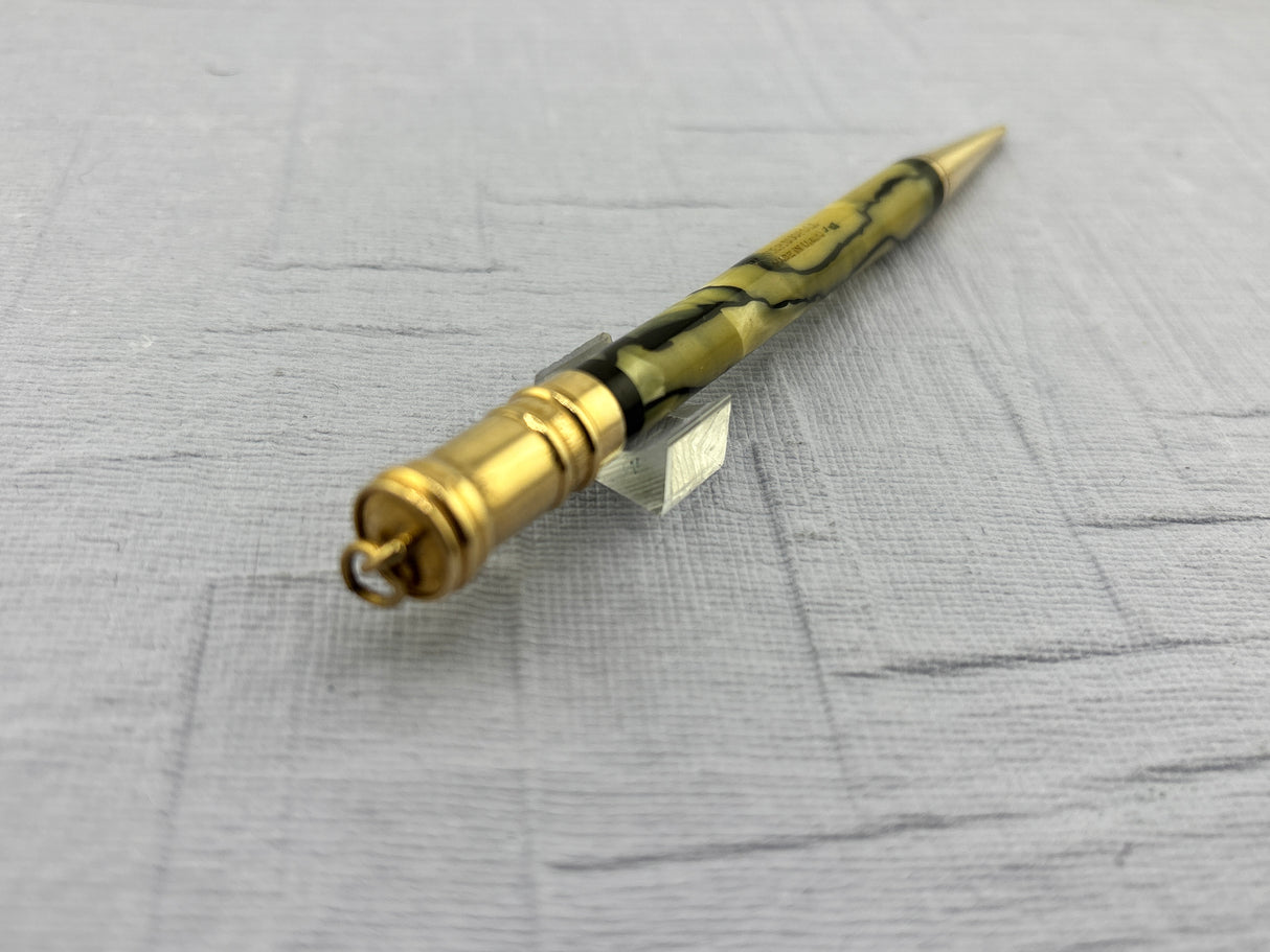 Parker Duofold Ring top  Junior Black veined pearl - Pencil