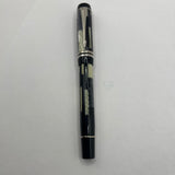 Parker Duofold Black Mosaic International Fountain Pen   -  Medium 18kt Gold Nib