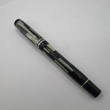 Parker Duofold Black Mosaic International Fountain Pen   -  Medium 18kt Gold Nib