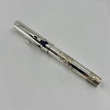 Omas UNICEF Signs for Children Sterling Silver Prince Egon Limited Edition - Flexible Generic OMAS Medium 14kt Gold Replacement Nib - A Beautiful Sterling OMAS to be Enjoyed as an Everyday Writer!