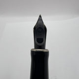 Parker Duofold Black Mosaic International Fountain Pen   -  Medium 18kt Gold Nib