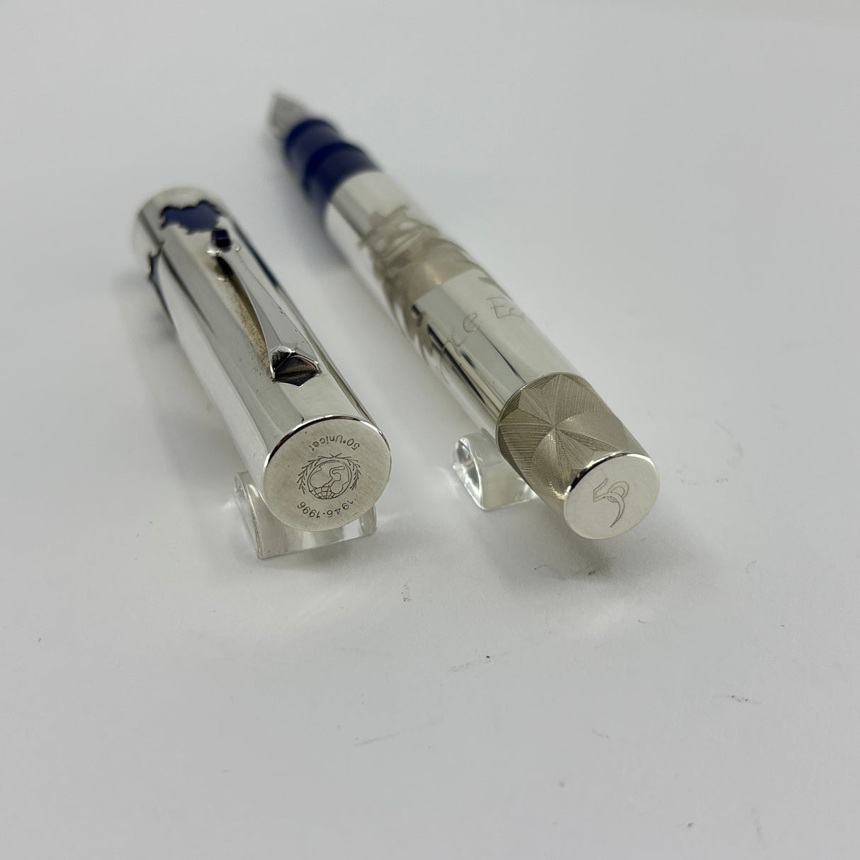 Omas UNICEF Signs for Children Sterling Silver Prince Egon Limited Edition - Flexible Generic OMAS Medium 14kt Gold Replacement Nib - A Beautiful Sterling OMAS to be Enjoyed as an Everyday Writer!