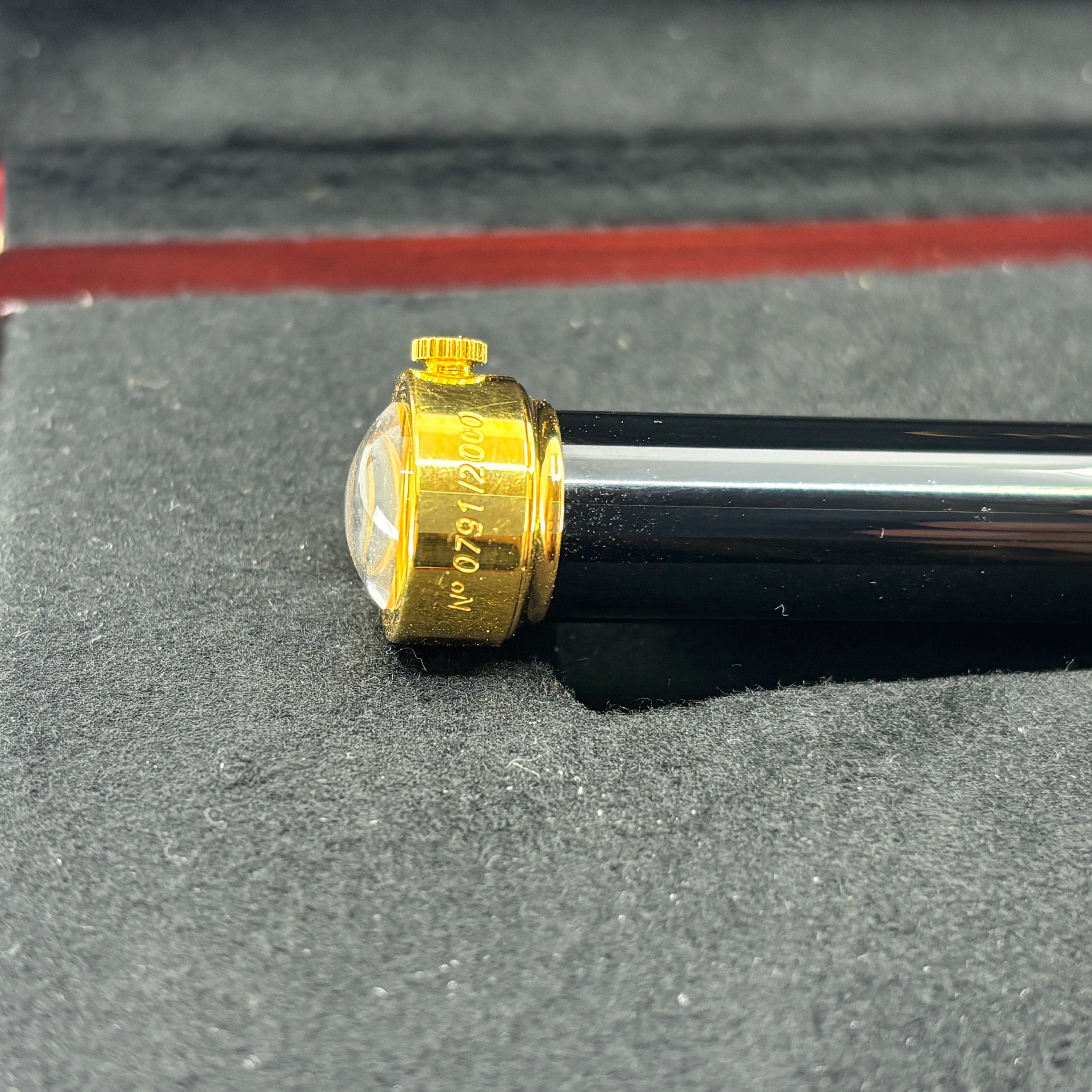 Cartier 2000 Limited Edition Ballpoint Pen with Swiss Made Watch