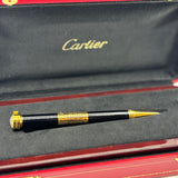 Cartier 2000 Limited Edition Ballpoint Pen with Swiss Made Watch and Perpetual Calendar