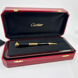 Cartier 2000 Limited Edition Ballpoint Pen with Swiss Made Watch and Perpetual Calendar