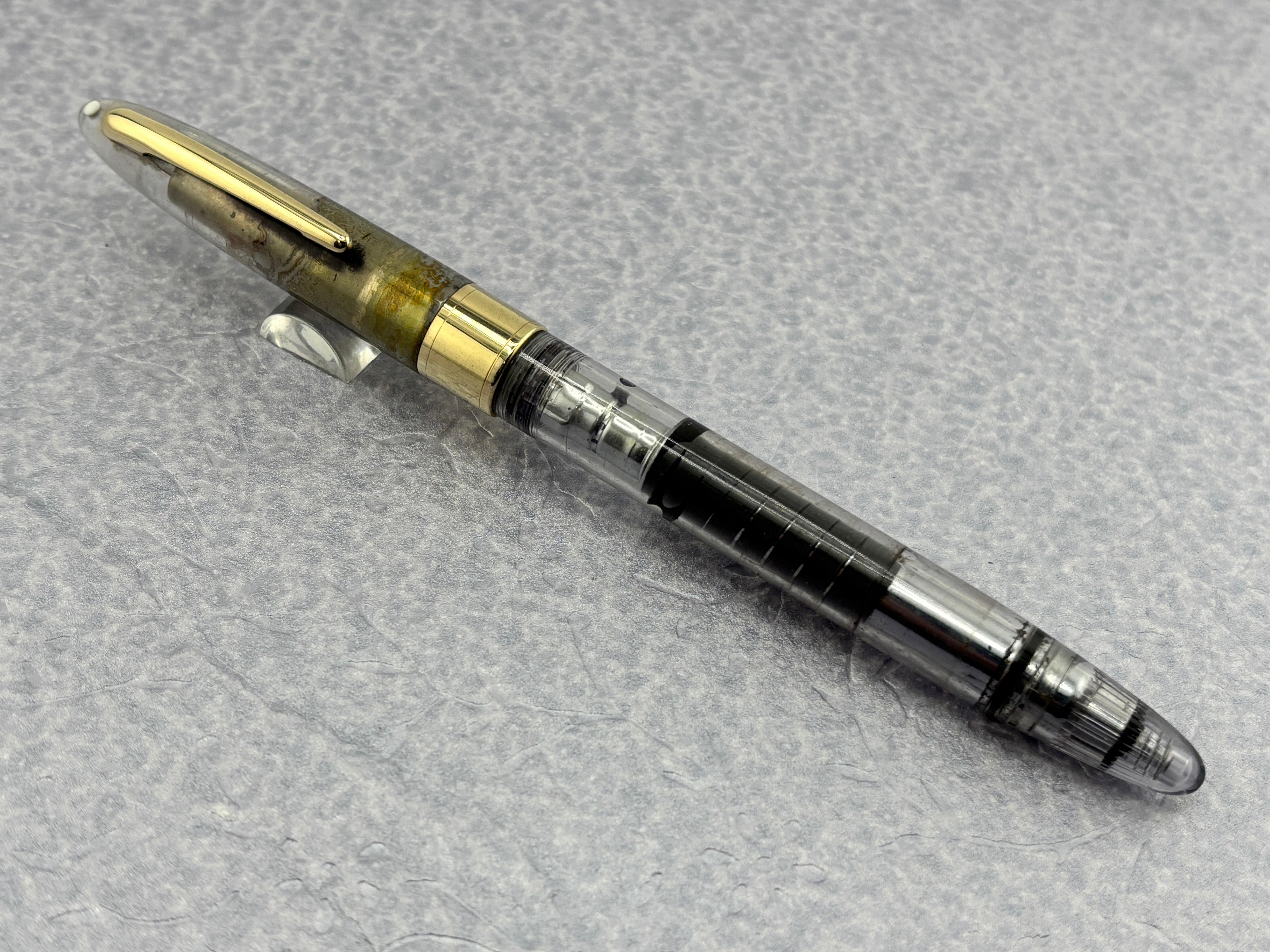 Sheaffer Snorkel full Clear Demonstrator - Fountain Pen – Fountain
