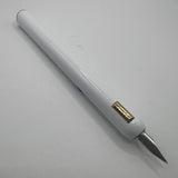 Lamy Dialog CC White Lacquered Retractable Nib Fountain Pen   -  Broad 14kt Gold Nib