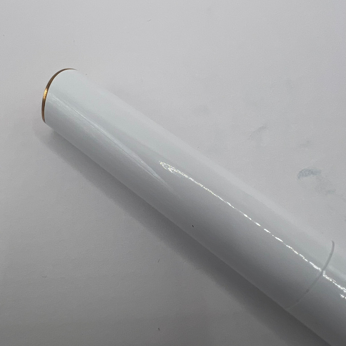 Lamy Dialog CC White Lacquered Retractable Nib Fountain Pen   -  Broad 14kt Gold Nib