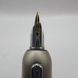 Lamy Dialog 3 Palladium Plated Finish, Retractable Nib  Fountain Pen  - Medium 14kt Gold Nib