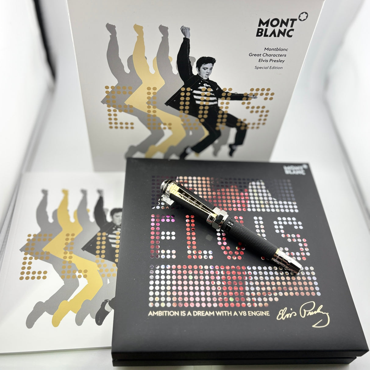 Montblanc Rollerball Pen Great Characters Elvis Presley Special Edition- Circa 2019