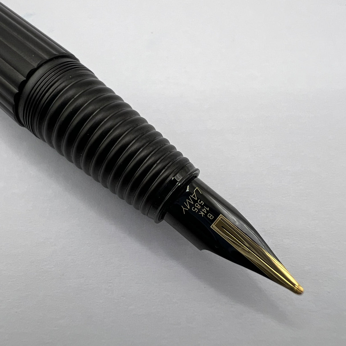 Lamy PVD-Coated Black Matte Imporium Fountain Pen   - Broad 14kt Gold Nib