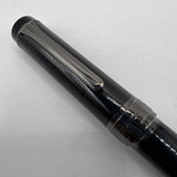 Sailor Cylint Black Stainless Steel Fountain Pen   - Fine 21kt Gold Nib