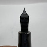 Sailor Cylint Black Stainless Steel Fountain Pen   - Fine 21kt Gold Nib