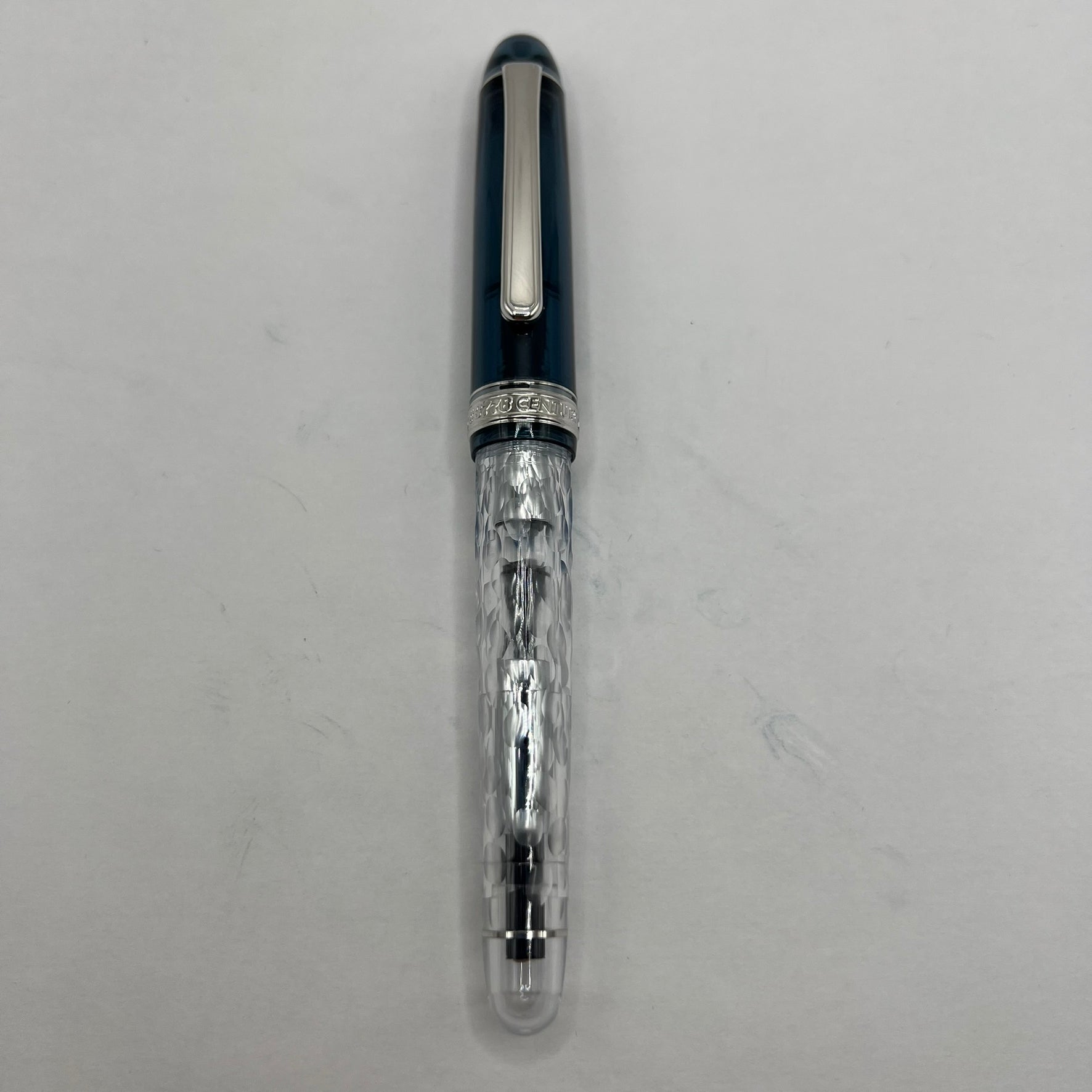 Fontaine Thumbprint Edition 新品2個 Platinum 3776 Century Fountain Pen - Fuji Unkei - Kasumi