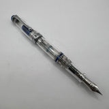Aurora 88 Minerali Azurite Demonstrator Limited Edition Fountain Pen  -  Extra Fine 18kt Gold Nib