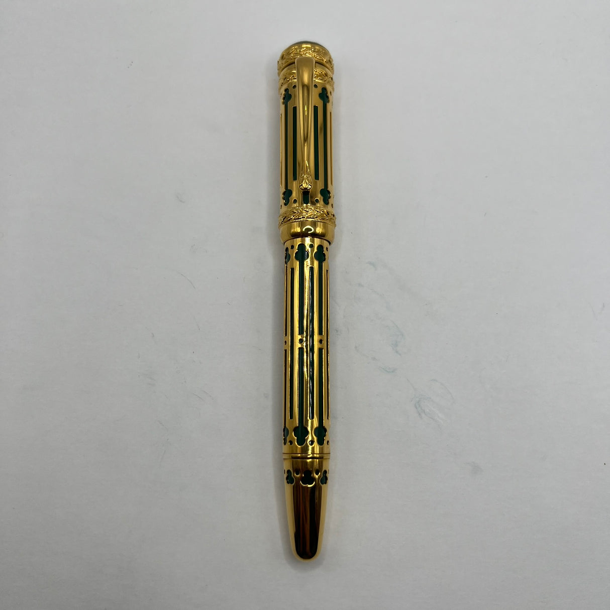 Montblanc Peter The Great Patron Of The Arts Limited  Edition  Fountain Pen-  Fine 18t Gold Nib