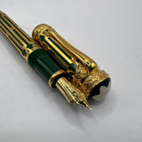 Montblanc Peter The Great Patron Of The Arts Limited  Edition  Fountain Pen-  Fine 18t Gold Nib