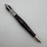Stipula Pinocchio Limited Edition Woodgrain Ebonite Fountain Pen  -  STUB 0.9mm 18kt Gold Nib