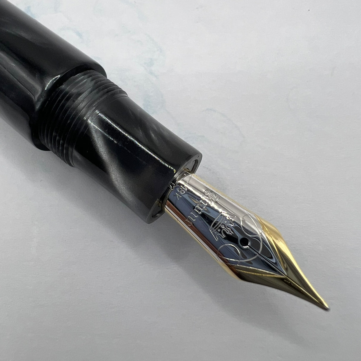 Krone Harry Houdini Limited Edition Fountain Pen   -  Medium 18kt Gold Nib  - With Authenticated Original Key Used by Houdini!