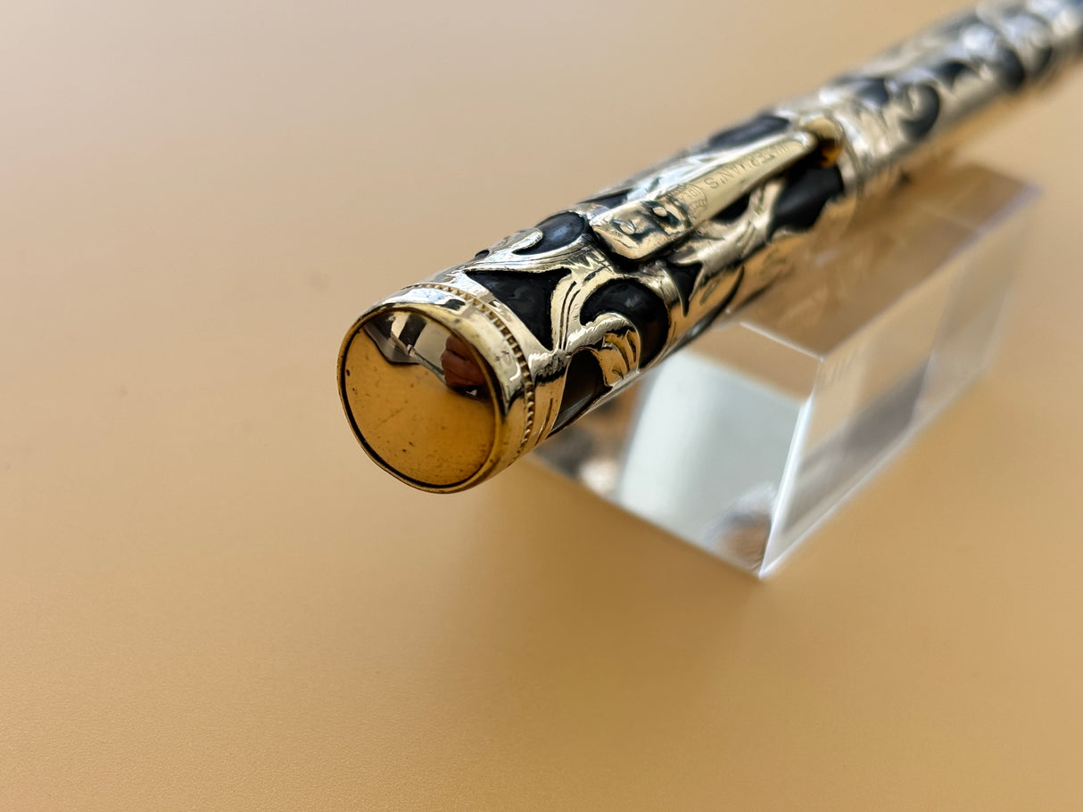 Waterman 0552 Gold filled Overlays Art Nouveau  - Fountain Pen